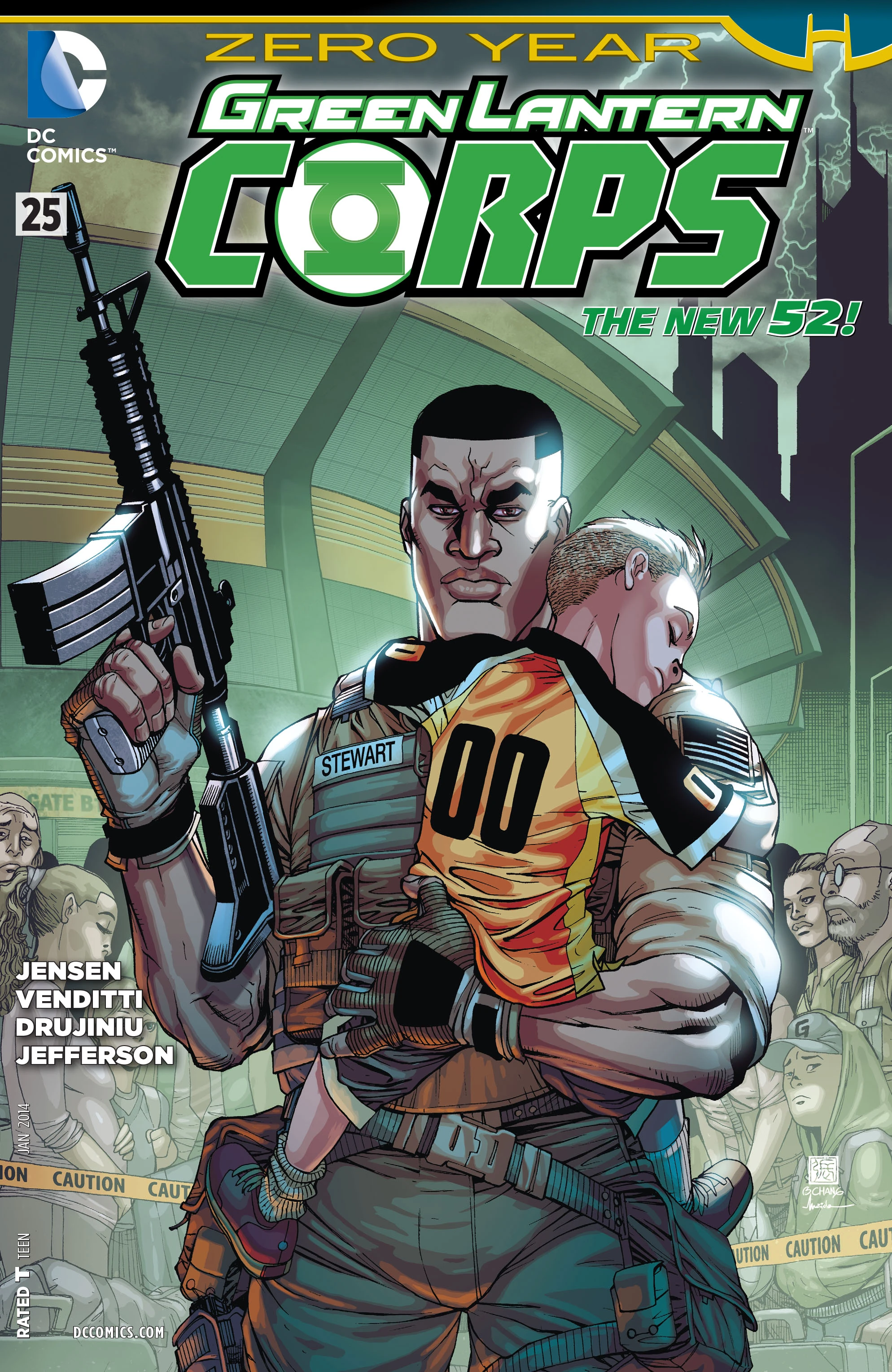 Green Lantern Corps #25 (DC, 2013 — Cover A) cover